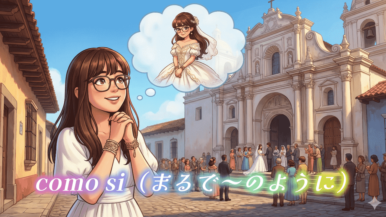 como si（まるで～のように）