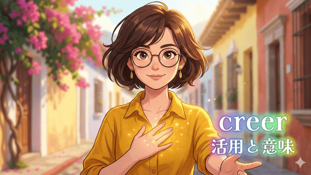 creerの活用と意味